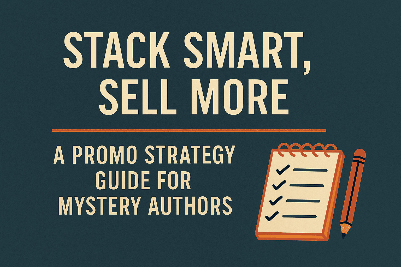 Stack Smart, Sell More: 5 Book Promotion Strategy Tips for Mystery ...