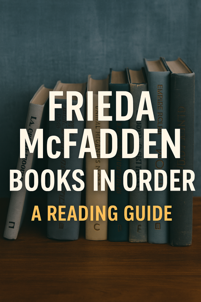 Freida McFadden books in order
